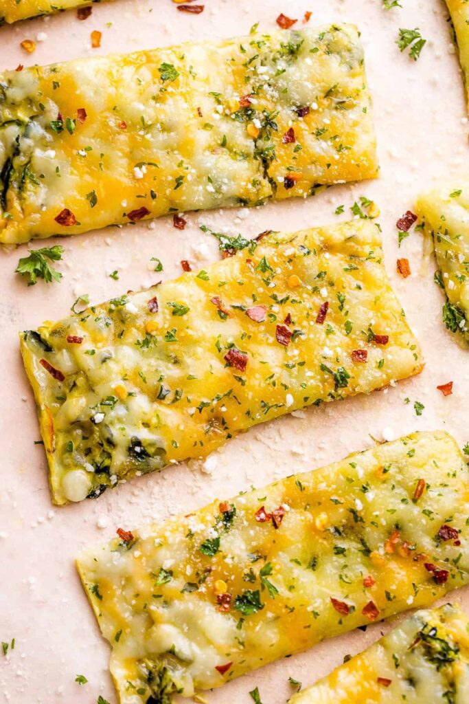 cheesy zucchini breadsticks 7