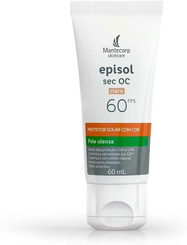 Mantecorp Skincare Protetor Solar Episol Sec Oc FPS 60